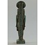 Horus Statue - 9 Inches Tall in Flame Stone - Made in Egypt