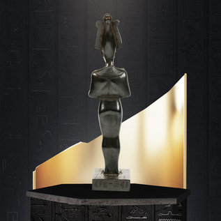 Osiris Statue - 8 Inches Tall in Black Stone - Made in Egypt