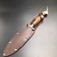 Cretan Minotaur Athame  -  11 Inches Long with Black-Stained Kermes Oak Handle, Steel Blade, and Bronze Pommel - Made in Crete