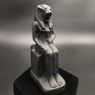 SEKHMET The Egyptian goddess of protection, Good luck - 4 Inches Tall Black - Made in Egypt