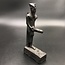 Min Statue - 6 Inches Tall in Black Polystone - Made in Egypt