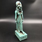 SEKHMET The Egyptian goddess of protection, Good luck - 11 Inches Tall Turquoise - Made in Egypt