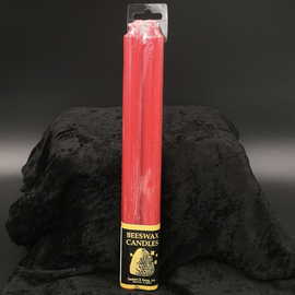 Honeylite Beeswax 12 Inch Candles in Red