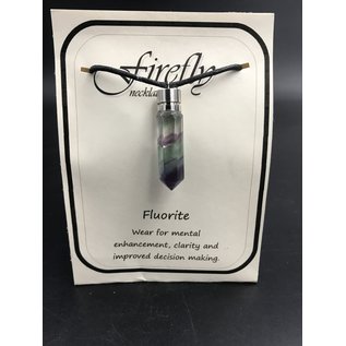 Firefly Pendant with Rainbow Fluorite