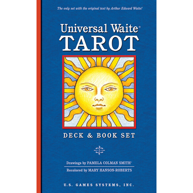 Universal Waite Tarot Deck and Book Set - by Arthur Edward Waite