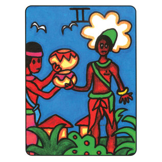 U.S. Games Systems African Tarot - by Marina Romito and Denese Palm