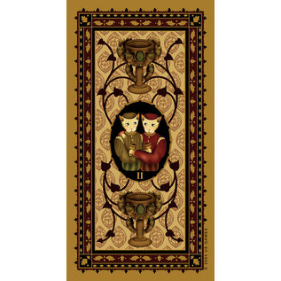 U.S. Games Systems Medieval Cat Tarot - by Lawrence Teng