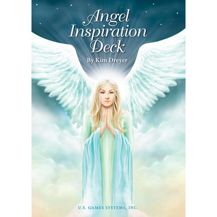 U.S. Games Systems Angel Inspiration Deck - by Kim Dryer