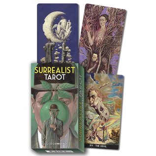 Llewellyn Publications Surrealist Tarot - by Luigi Di Giammarino, Massimiliano Filadoro,