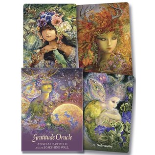 Llewellyn Publications Gratitude Oracle - by Angela Hartfield, Josephine Wall