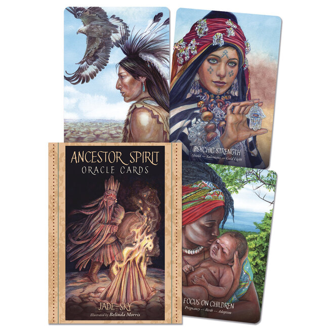 Ancestor Spirit Oracle Cards - by Jade Sky, Belinda Morris