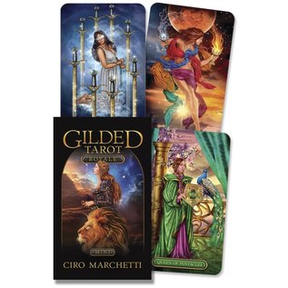 Llewellyn Publications Gilded Tarot Royale Mini - by Ciro Marchetti
