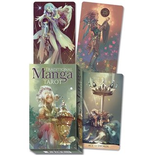 Llewellyn Publications Traditional Manga Tarot - by Shou Xueting, Riccardo Minetti