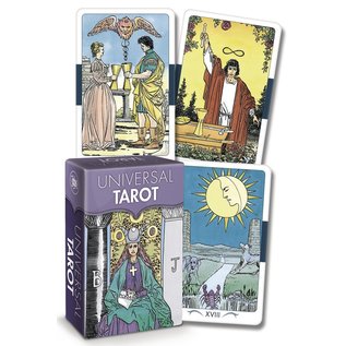 Llewellyn Publications Universal Tarot Mini - by Roberto de Angelis, Pietro Alligo, Lo Scarabeo