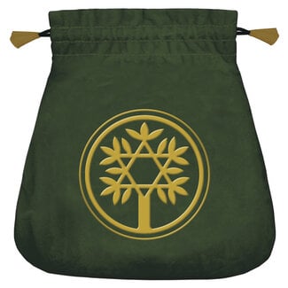 Llewellyn Publications Celtic Tree Velvet Tarot Bag