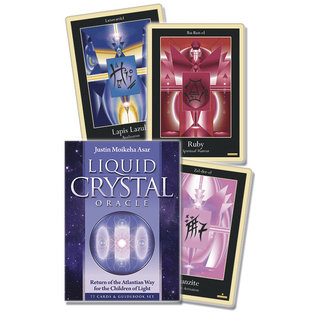 Llewellyn Publications Liquid Crystal Oracle: Return of the Atlantian Way for the Children of Light - by Justin Moikeha Asar