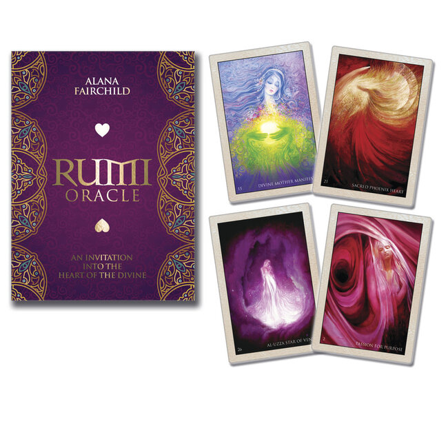 Rumi Oracle: An Invitation Into the Heart of the Divine - by Alana Fairchild and Rassouli