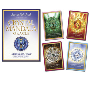 Llewellyn Publications Crystal Mandala Oracle: Channel the Power of Heaven & Earth - by Alana Fairchild