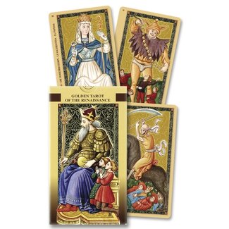 Llewellyn Publications Golden Tarot of the Renaissance/Tarot Dorado Del Renacimiento: Tarot De Estensi/Estensi Tarot