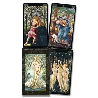 Llewellyn Publications Golden Botticelli Tarot...