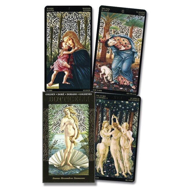 Golden Botticelli Tarot - by Atanas Alexander Atanassov