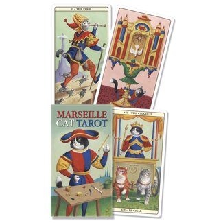 Llewellyn Publications Marseille Cat Tarot