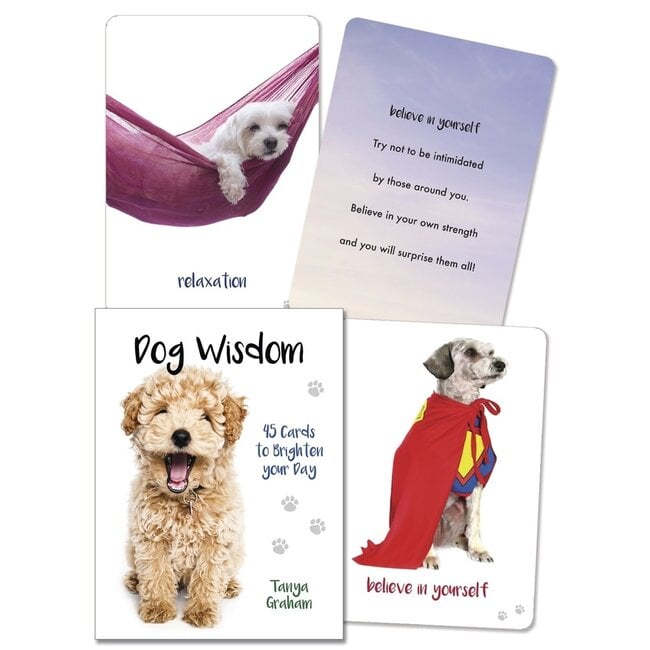 Dog Wisdom Cards - by Tanya Graham