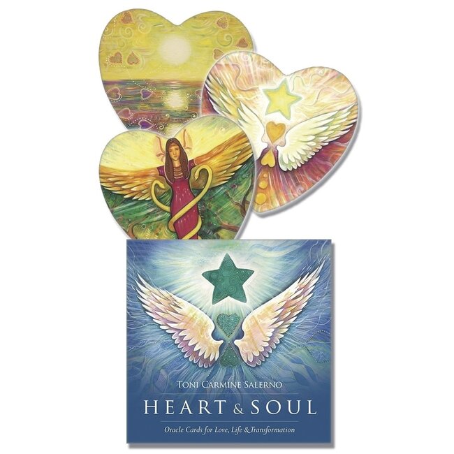 Heart & Soul Cards: Oracle Cards for Personal & Planetary Transformation - by Toni Carmine Salerno