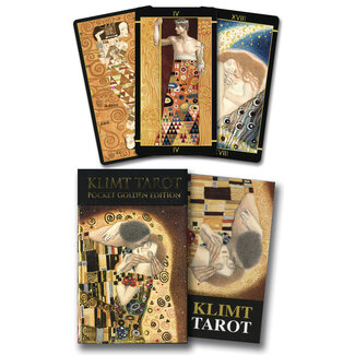 Llewellyn Publications Golden Tarot of Klimt Mini Deck