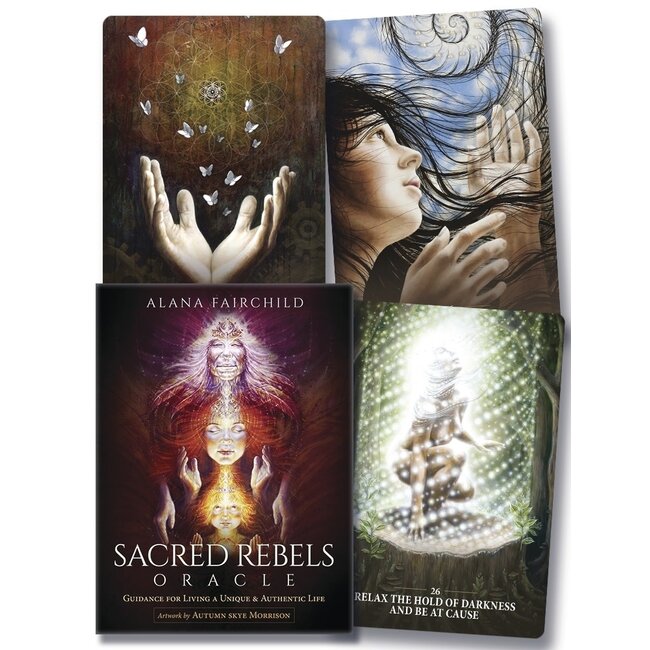 Sacred Rebels Oracle: Guidance for Living a Unique & Authentic Life - by Alana Fairchild and Autumn Skye (art) Morrison