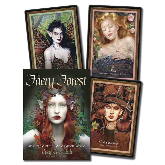 The Faery Forest: An Oracle of the Wild Green World - by Lucy Cavendish and Maxine Gadd
