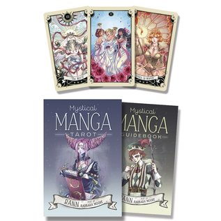 Llewellyn Publications Mystical Manga Tarot - by Rann and Barbara Moore