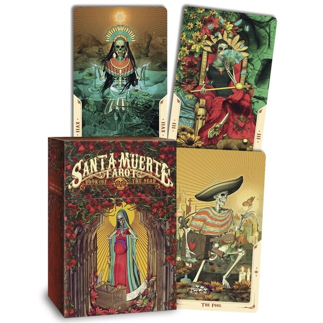 Santa Muerte Tarot Deck: Book of the Dead - by Unknown
