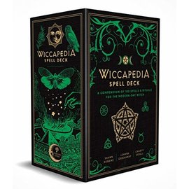 Sterling Publishing (NY) The Wiccapedia Spell Deck, 9: A Compendium of 100 Spells & Rituals for the Modern-Day Witch
