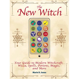 Visible Ink Press The New Witch: Your Guide to Modern Witchcraft, Wicca, Spells, Potions, Magic, and More