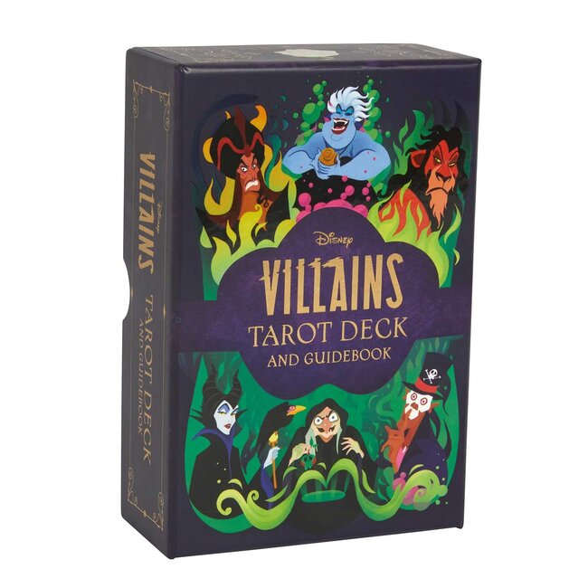 Disney Villains Tarot Deck and Guidebook Movie Tarot Deck Pop Culture Tarot - by Minerva Siegel