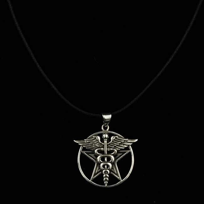 Pentacle With Cadueceus