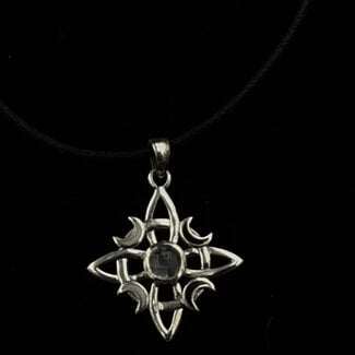 Elemental Star With Moons and Gemstone