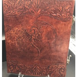 Large Flying Dragon Journal in Brown