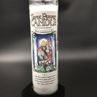 Tarot Power Candle - The Hierophant