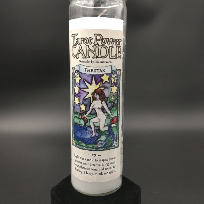 Tarot Power Candle - The Star