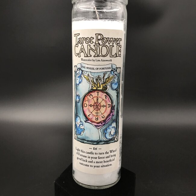 Tarot Power Candle - The Wheel of Fortune