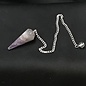 Amethyst Mixed Faceted Pendulum