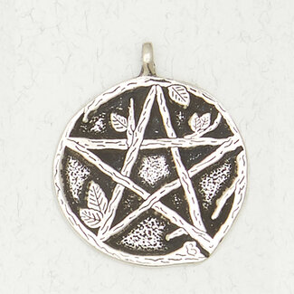 Pentacle Pendant in Lead-Free Pewter