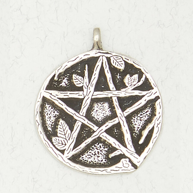 Pentacle Pendant in Lead-Free Pewter
