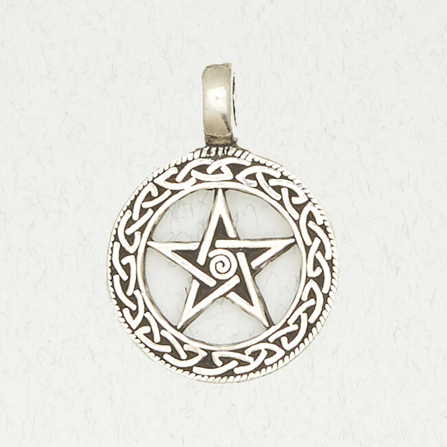 Pentacle Pendant in Lead-Free Pewter
