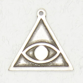 The All Seeing Eye Pendant in Lead-Free Pewter