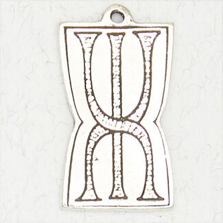 Prosperity Rune Pendant in Lead-Free Pewter