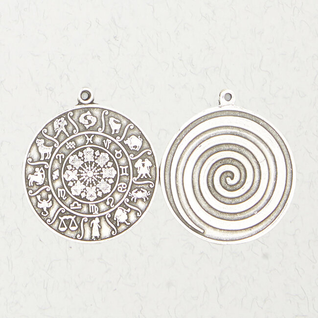 The Planetary Symbols Pendant in Lead-Free Pewter