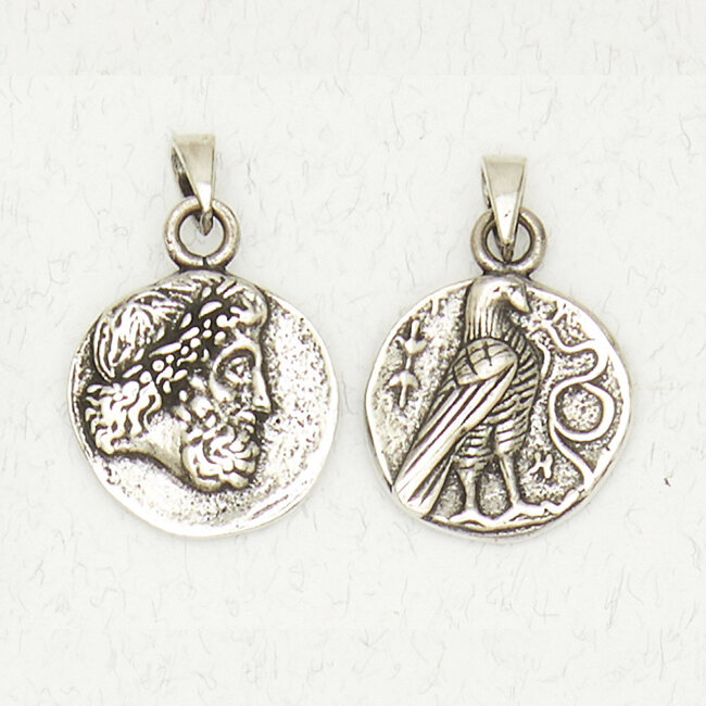 Zeus Pendant in Lead-Free Pewter